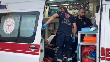 Maltepe'de Servis Otobüsü Kaza Yaptı