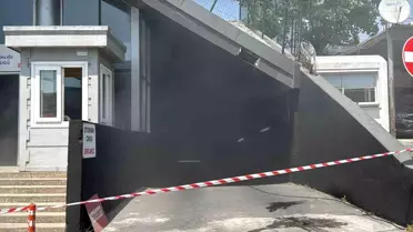 Şişli Kaymakamlığı Tapu Müdürlüğü'nde Yangın Paniği
