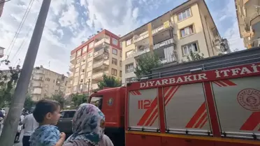 Diyarbakır'da Apartman Tahliye Edildi