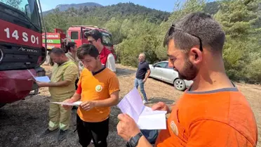 Gençlerden İtfaiyecilere Teşekkür Mektupları