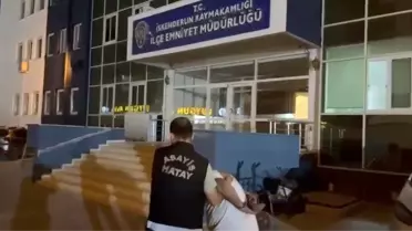 10 Yıl Hapis Ceza Alan Şahıs İskenderun'da Yakalandı