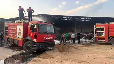 Petlas Fabrikasında Yangın Kontrol Altına Alındı