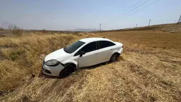 Siirt'te Lastik Patladı, Sürücü Yaralandı