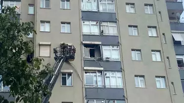 Ümraniye'de Yangın: 4 Kişi ve 1 Kedi Kurtarıldı