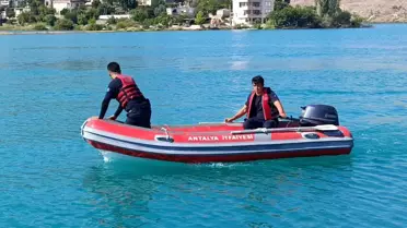 Antalya'da Baraj Gölünde Kaybolan Çocuk İçin Arama Başlatıldı