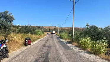 Avşa'da kalp krizi geçiren sürücü kaza yaptı: Hastanede hayatını kaybetti