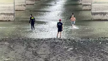 Büyükçekmece'de kaybolan balıkçı için arama çalışması