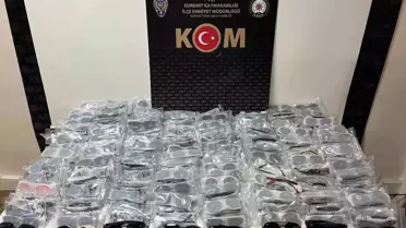 Balıkesir'de Kaçak Alkol ve Gözlük Operasyonu