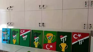 Miniklerden Bursaspor’a Destek