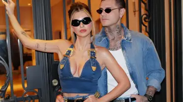 Icardi'nin sevgilisi tercih ettiği kostümle sıcak havaya meydan okudu! Gören bir daha baktı