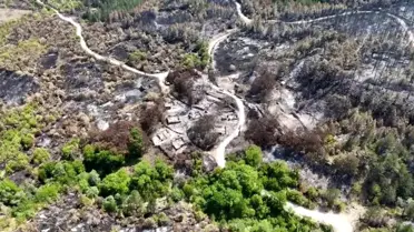 Karabük'te Orman Yangını: 24 Ev Yok Oldu