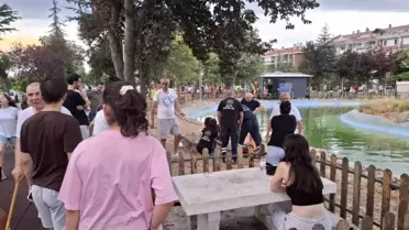 Edirne'de Otizmli Çocuk Gölette Boğulmak Üzereydi