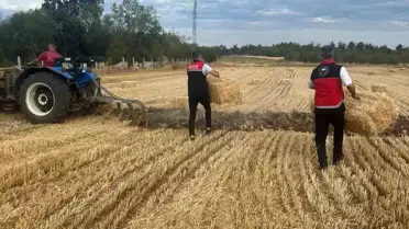 Bilecik'te Orman Yangınına Mücadele