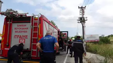 Samsun'da Elektrik Trafosundan Gelen Ses Paniğe Yol Açtı