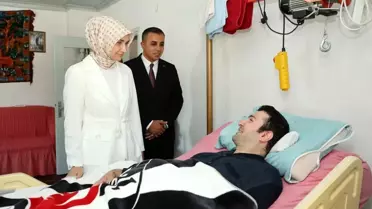 Vali Yiğitbaşı'ndan Engelli Bireye Ziyaret