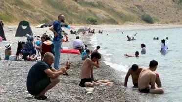 Van Gölü'nde Serinleme Akını