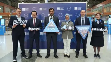 AJet, İstanbul'dan Cenevre Uçuşlarına Başladı