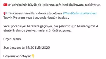 Yerel Kalkınma Programı Başladı