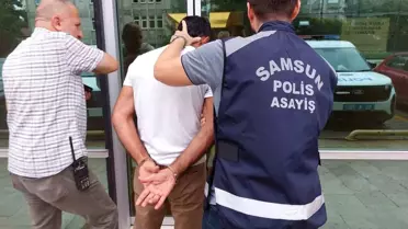 Samsun'da Araç Çalan Şahıs Polisten Kaçamadı