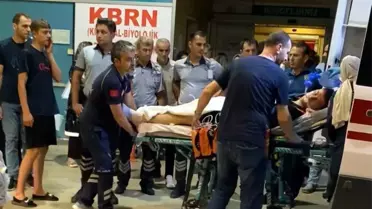 İnegöl'de Motosiklet ve Bisiklet Çarpıştı