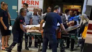 İnegöl'de Motosiklet ve Bisiklet Çarpıştı