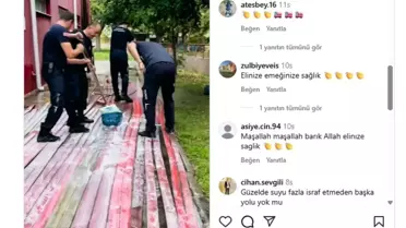 Bursa'daki Orman Yangınları Sonrası Temizlik