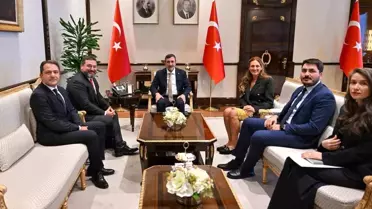 Cevdet Yılmaz, Mikheil Lomtadze'yi Kabul Etti
