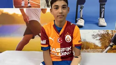Gaziantep'te Doğuştan Kolu Olmayan Mehmet Efe, Protez Kolu ile Hayaline Kavuştu