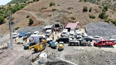 Elazığ'da Krom Ocağında Göçük: Kurtarma Çalışmaları Devam Ediyor