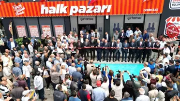 Halk Pazarı beşinci şubesini Demirciler'de açtı