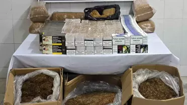 Kütahya'da Kaçak Sigara Operasyonu