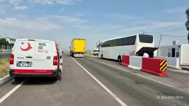 Kars'ta Düzensiz Göçmen Yakalandı