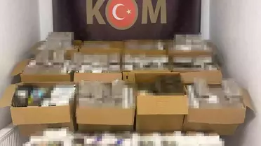 İzmit'te Kaçak Tütün Operasyonu