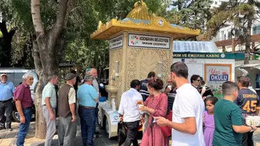 Kocasinan Belediyesi'nden Yaz Sıcaklarına Limonata İkramı