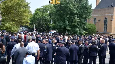 New York'taki Ateş Açma Olayında Hayatını Kaybeden Polis Memuru Didarul İslam Son Yolculuğuna Uğurlandı