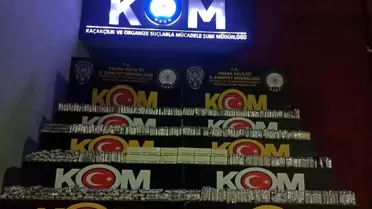 Adana'da Yolcu Otobüsünde Kaçak Elektronik Sigara Ele Geçirildi