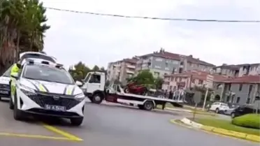 Erenler'de Motokurye Kazası