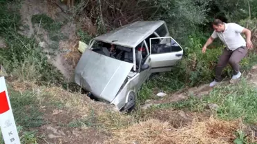 Beyşehir'de Otomobil Kanalda: 3 Yaralı