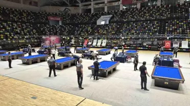 Samsun'da Bilardo Şampiyonası Başladı