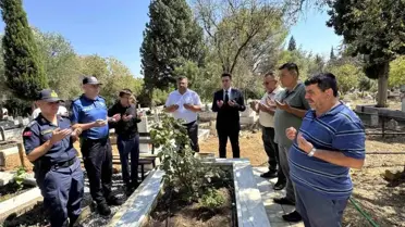Şehit jandarma er Altun mezarı başında anıldı