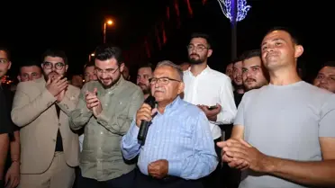 Kayseri Heyeti İstanbul'a Uğurlandı