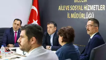 Vali Sözer, Bilecik'te Sosyal Hizmetleri Değerlendirdi