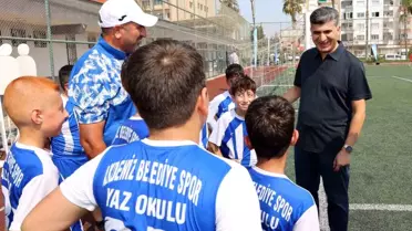 Akdeniz Belediyesi'nden Çocuklara Ücretsiz Yaz Spor Kursları