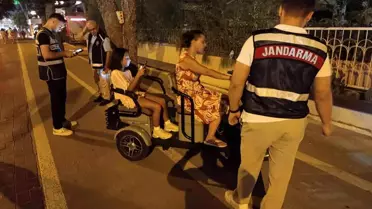 Alanya'da Yaya Yollarında Ceza