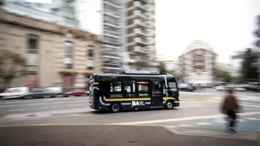 Buenos Aires'te Elektrikli Otobüs Hattı Başladı