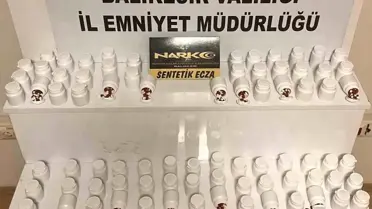 Balıkesir'de Uyuşturucu Operasyonu