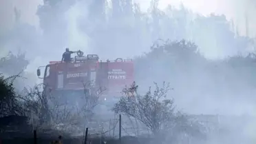 Beyşehir'de Yangın Paniği