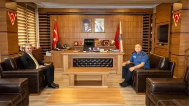 Necmettin Yoldaş'tan Veda Ziyareti