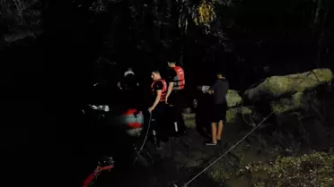 Manavgat'ta Mahsur Kalanlar Kurtarıldı