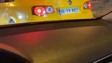 Ankara'da Kadın Darp Edildi